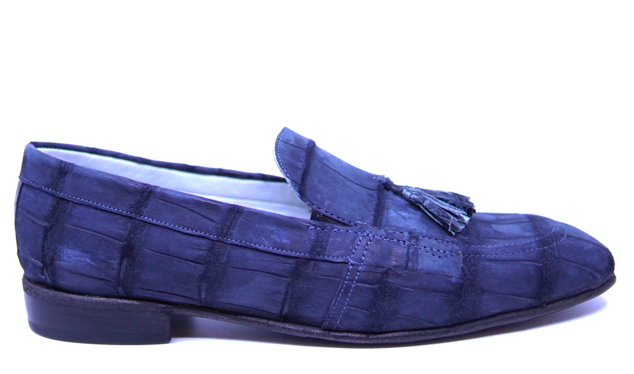 Suede Alligator Loafers US 13 image 0