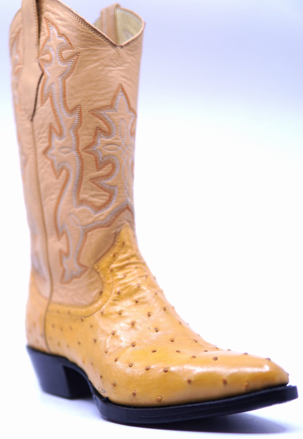 Genuine Ostrich Cowboy Boots image 2