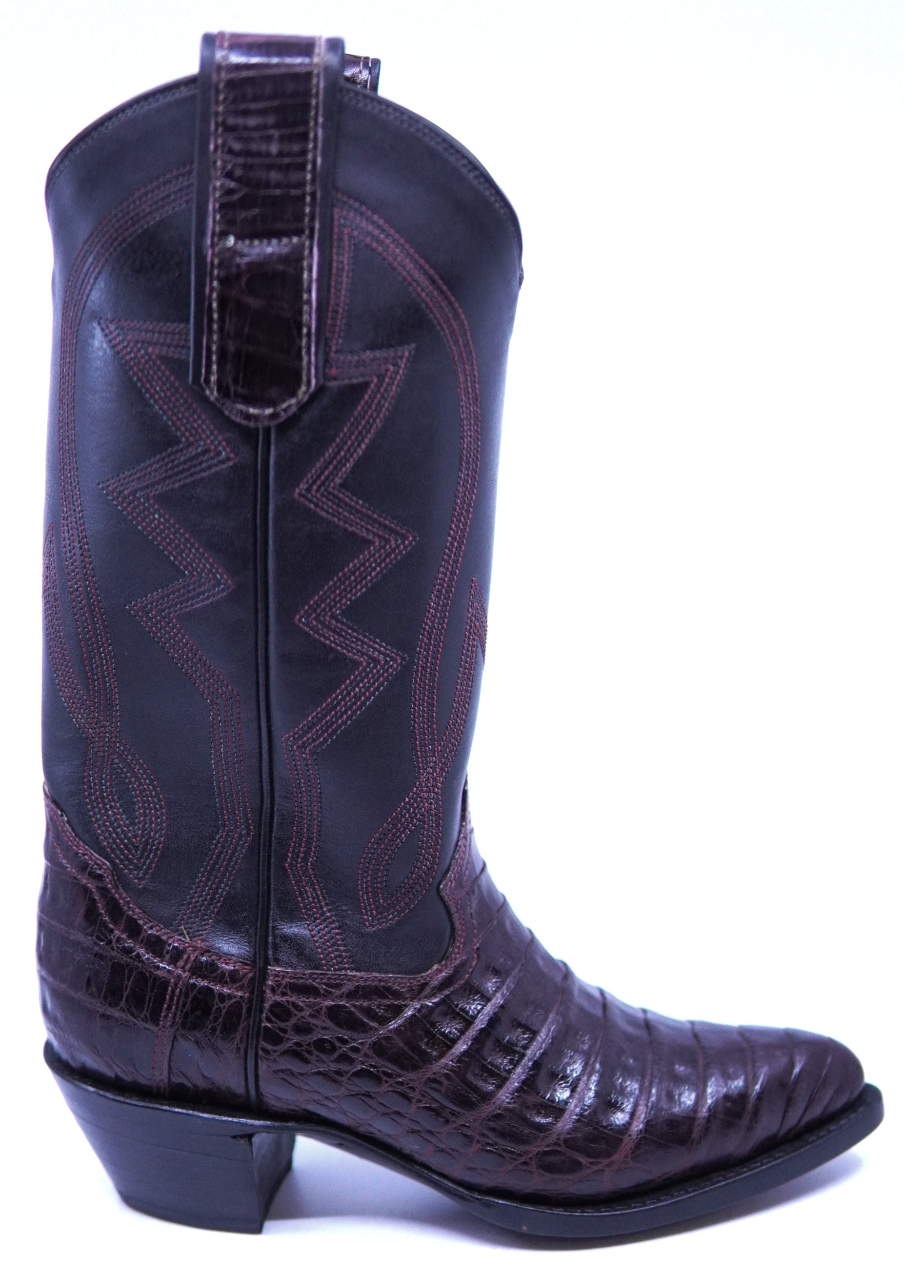 Crocodile Belly Woman Cowboy Boots image 0