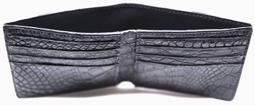 Genuine Alligator Bi-Fold Wallet image 2
