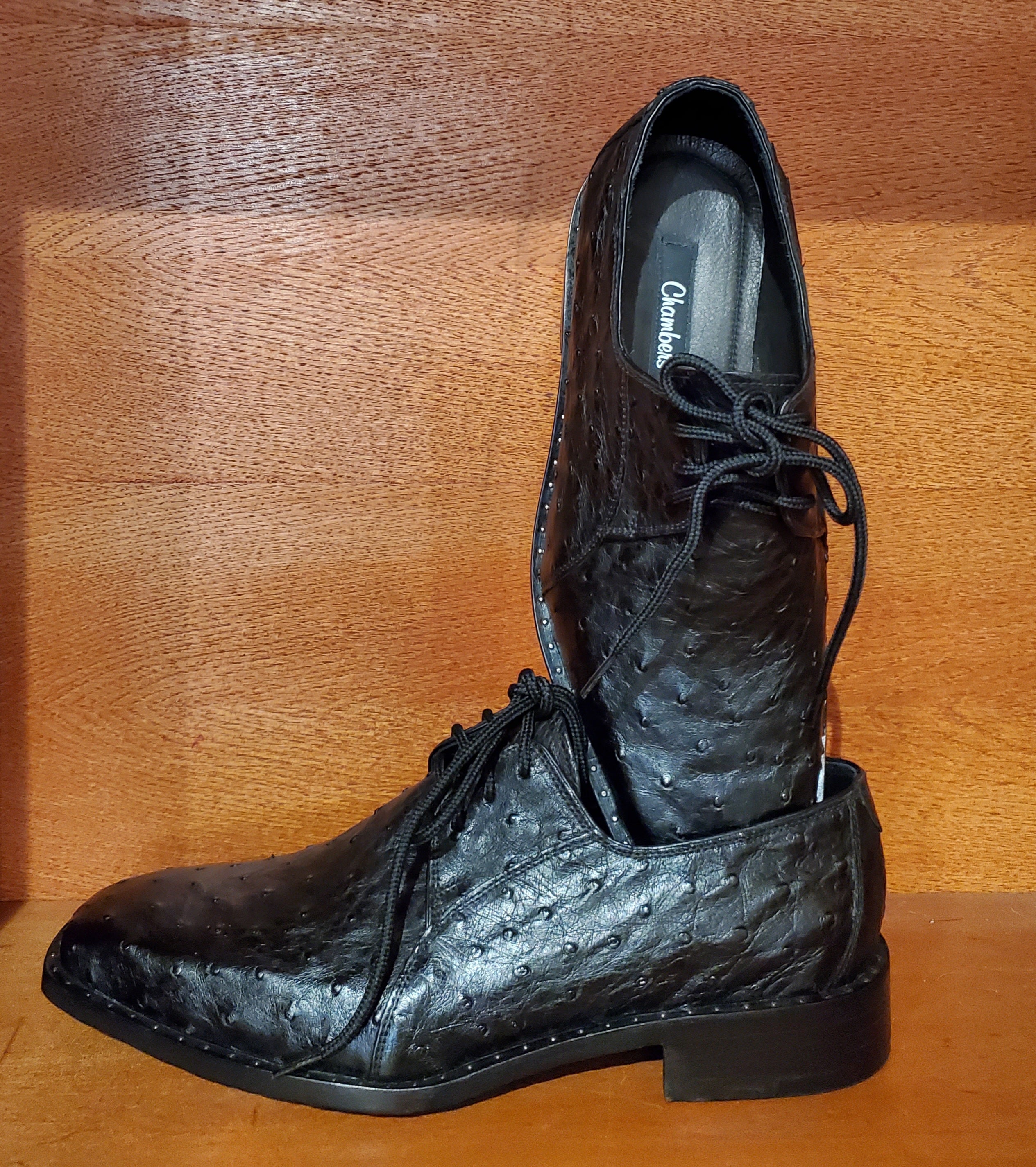 Full Ostrich 1F Dress Shoes US Men's 11 image 3