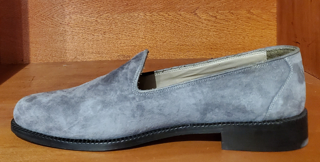 Gray Suede Loafers US Men's 10.5 image 1