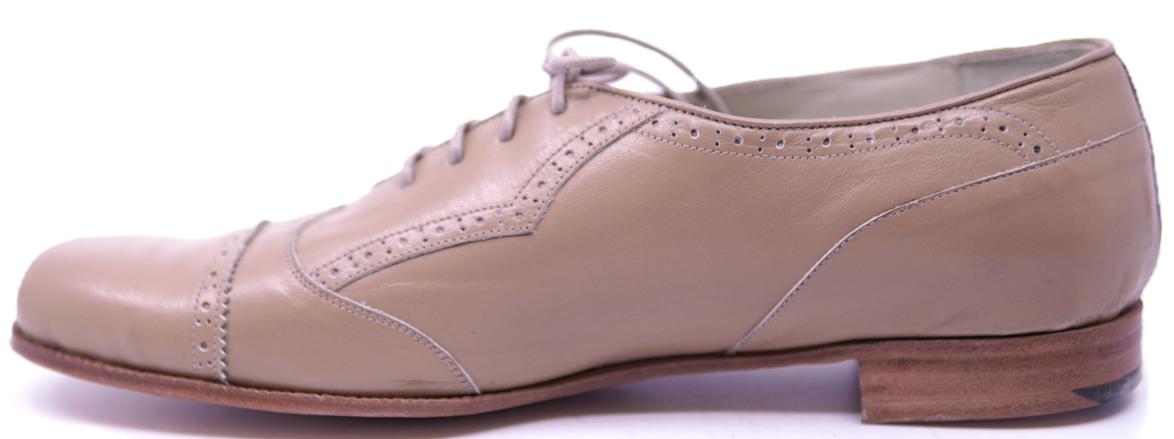 Genuine Full Leather Wingtip Dress Shoe image 1
