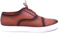 Full Cognac Leather Sneaker image 0