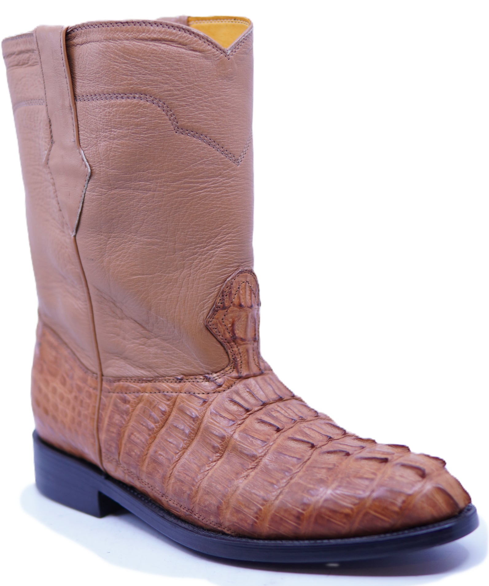 Genuine Caiman Tail Roper Boots image 2