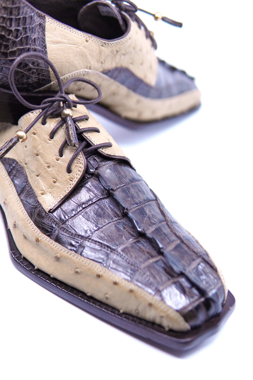 Ostrich and Crocodile Dress Shoes image 4