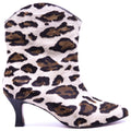 Print Leopard Heel Botin US- 10.5 Womens image 0