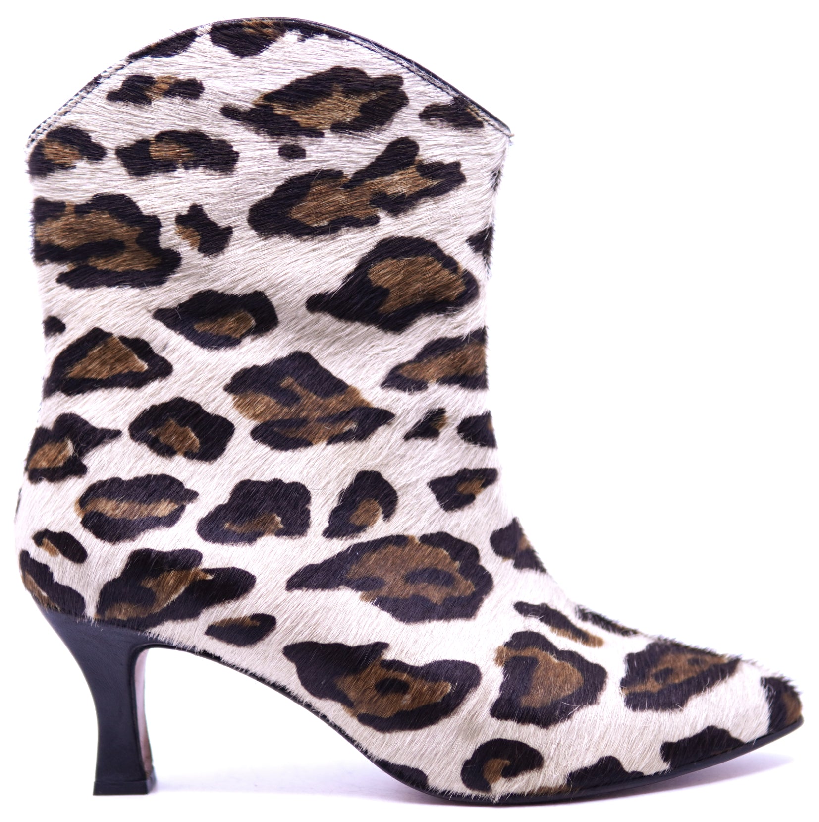 Print Leopard Heel Botin US- 10.5 Womens image 0