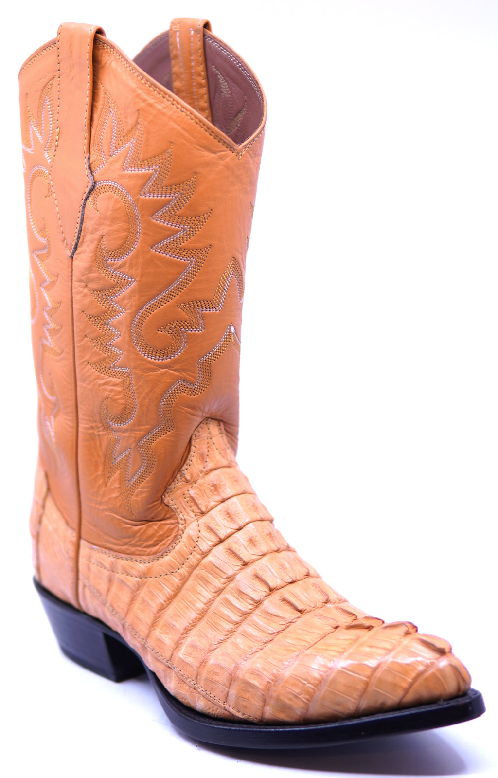 Genuine Caiman Tail Cowboy Boots image 2