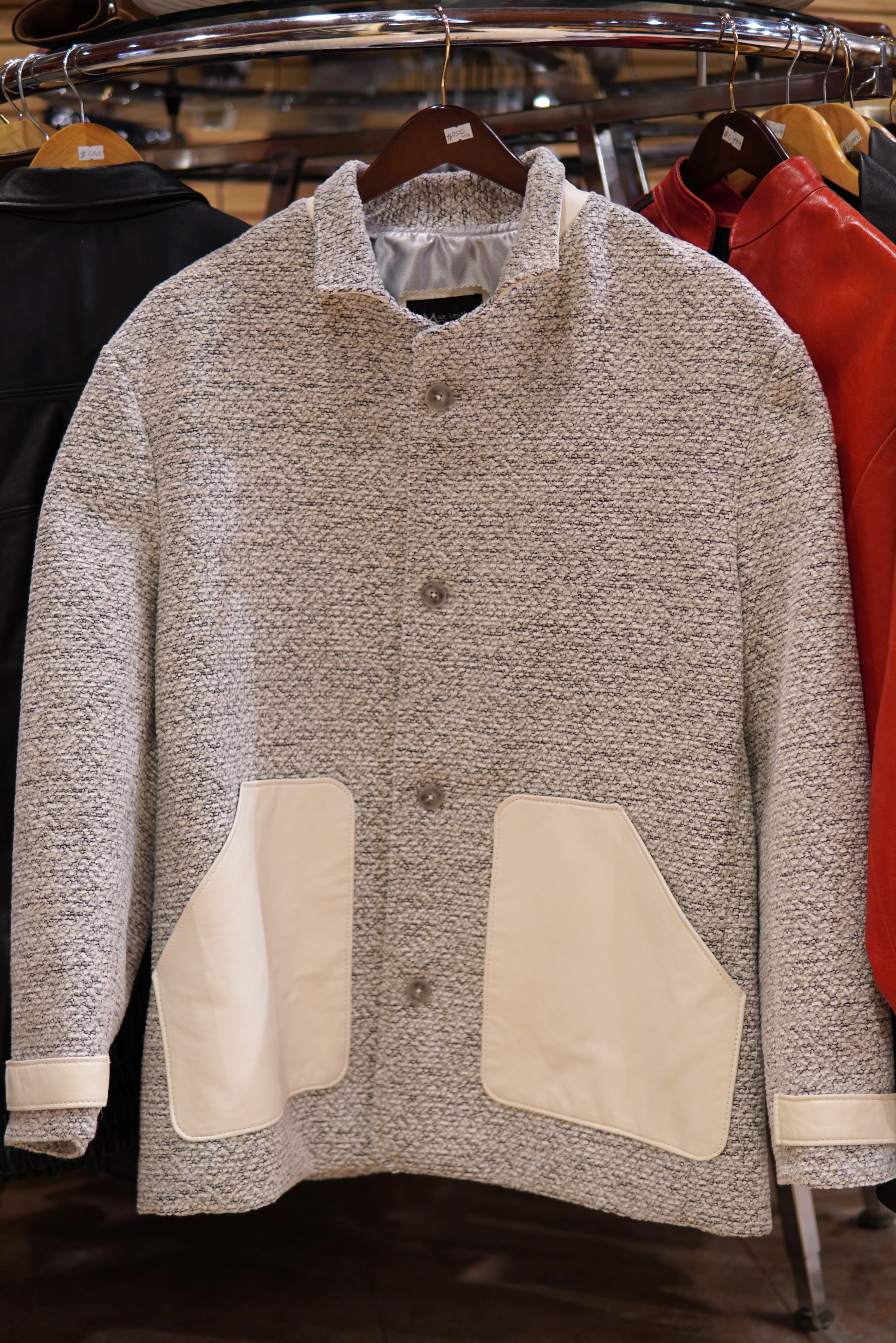 Grey Marled Coat US XXXL image 0