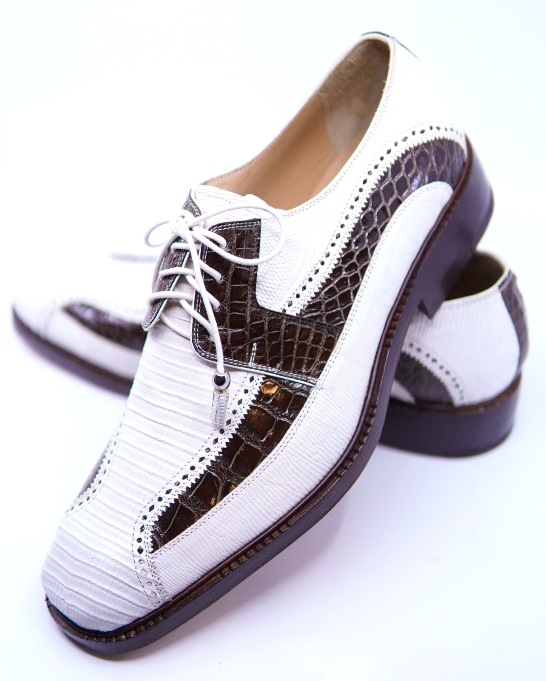 Lizard and Alligator Dress Shoes US Men's 11.5 image 3