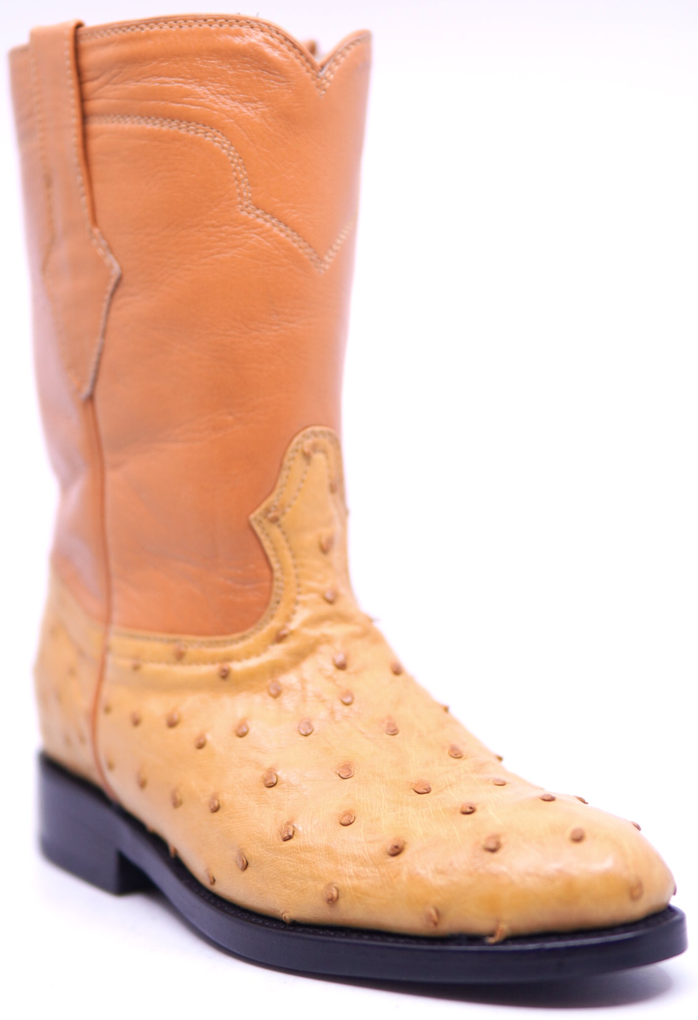 Genuine Ostrich Roper Boots image 2