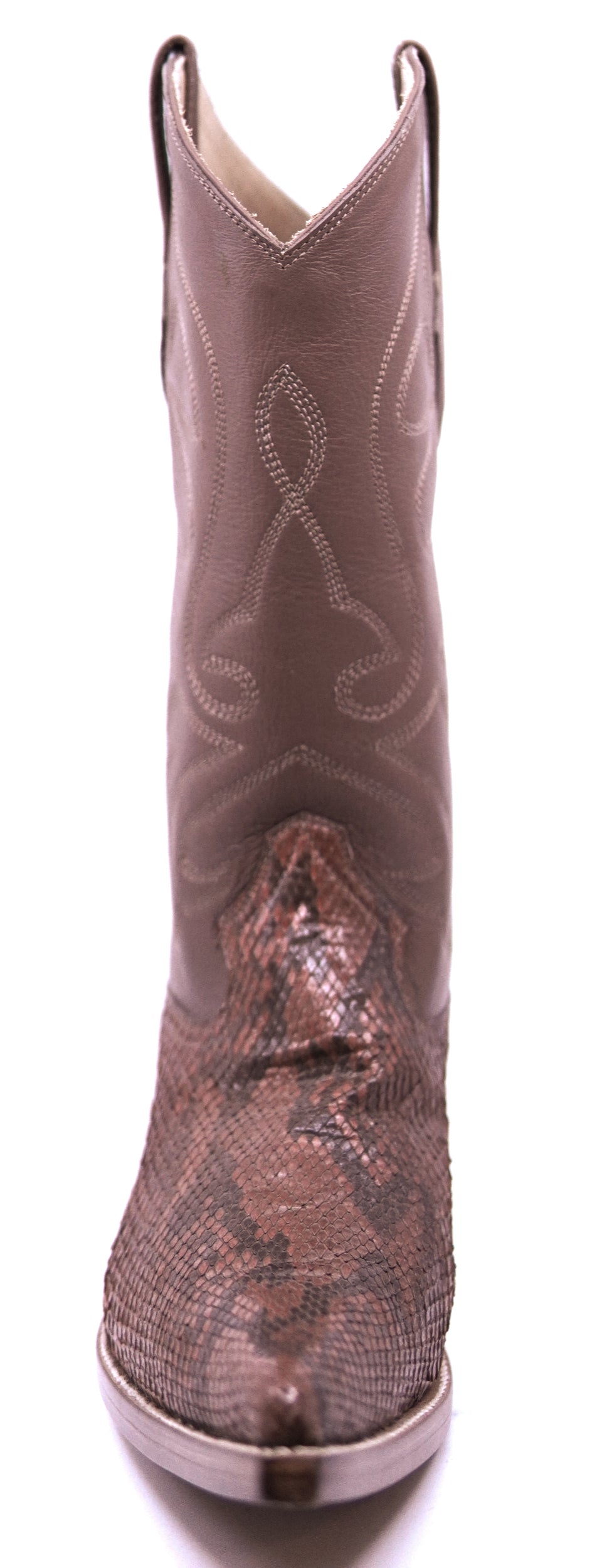 Snake Pointed Toe Cowboy Boots image 3