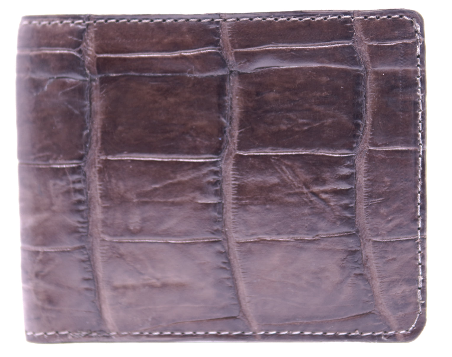Genuine Alligator Bi-Fold Wallet image 0