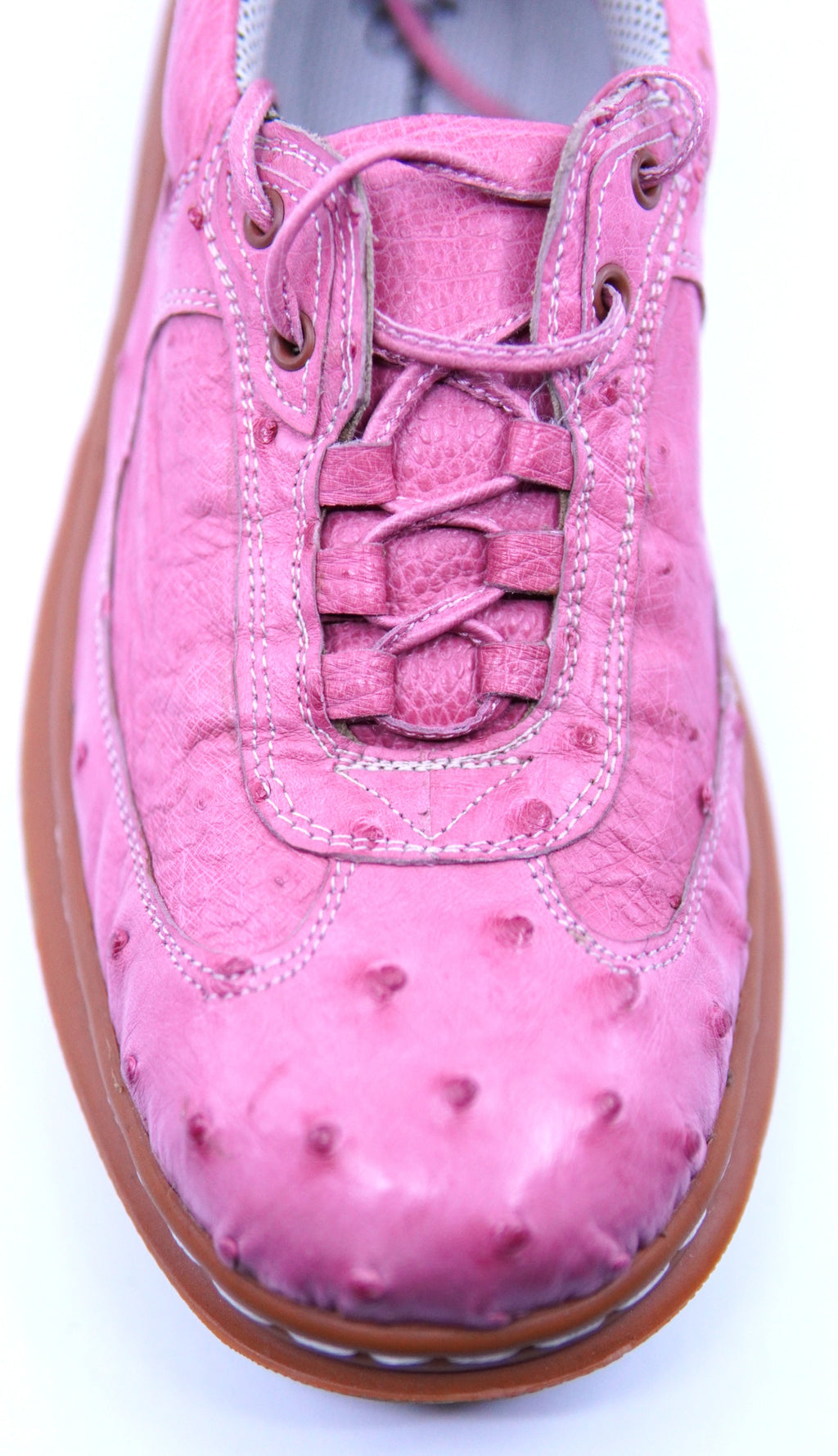 Pink Ostrich Sneakers US Women's 9 image 1