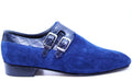 Suede & Alligator Double Monk Strap US Men's 12 image 0