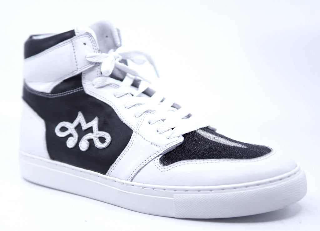 Stingray & Leather High Top US 10 image 1