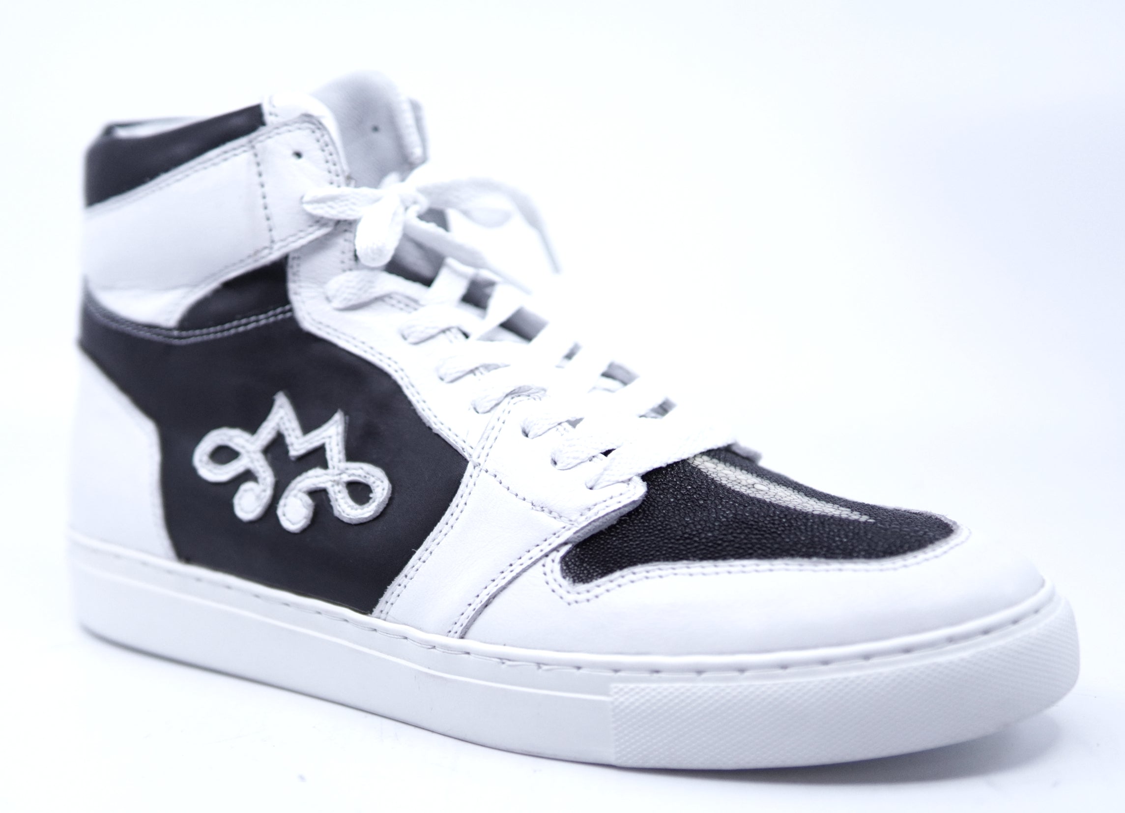 Stingray & Leather High Top US 10 image 1