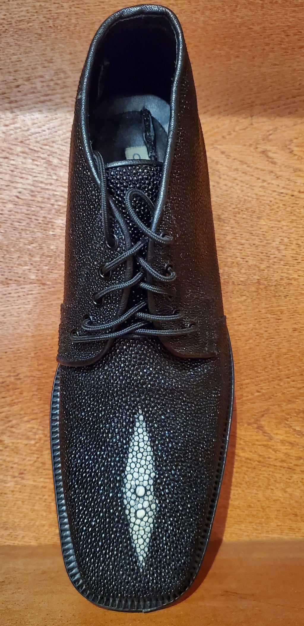 Black Stingray Dress Boot US Men's 10.5 image 2