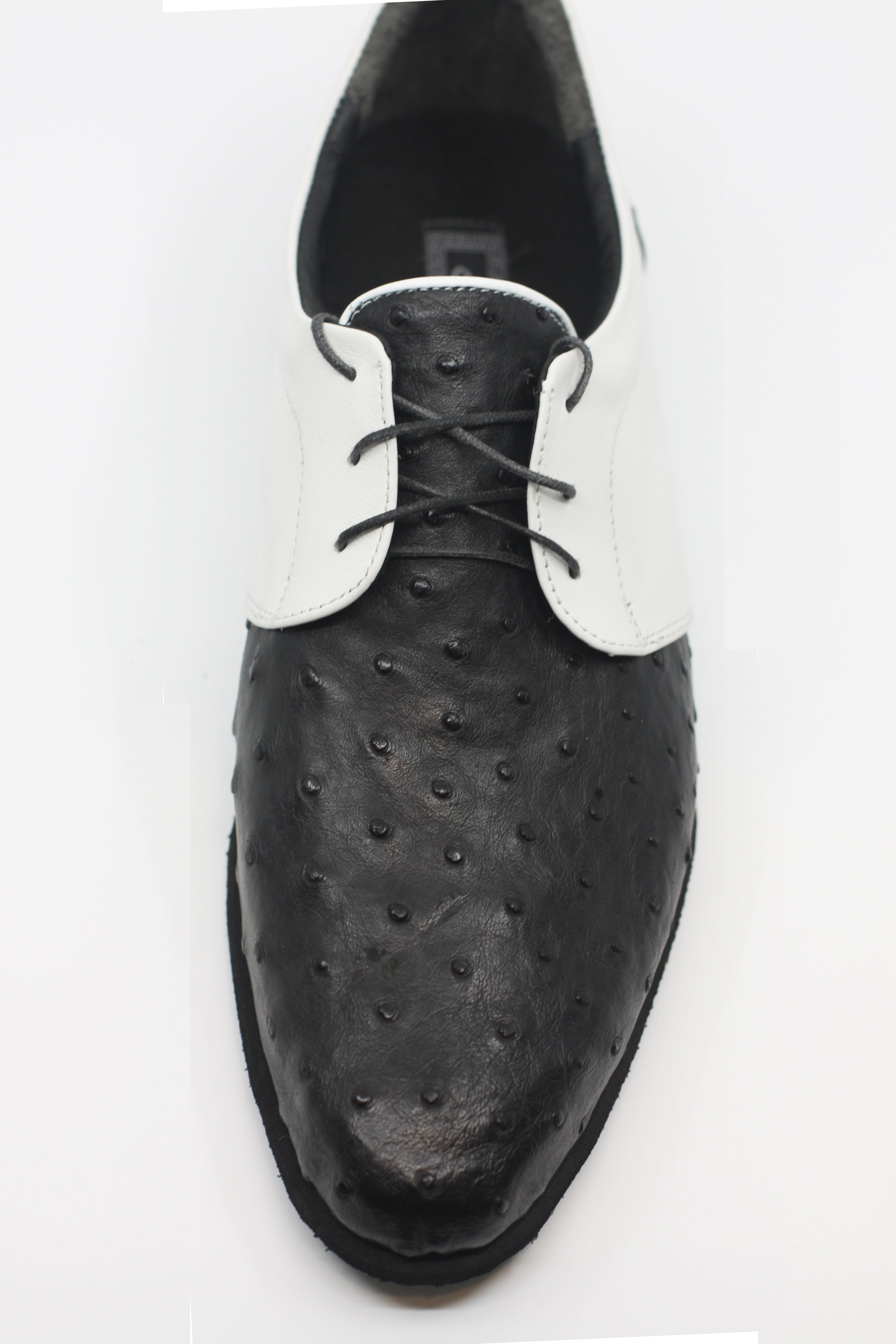 Ostrich & Leather Sneaker Men's 10 image 1