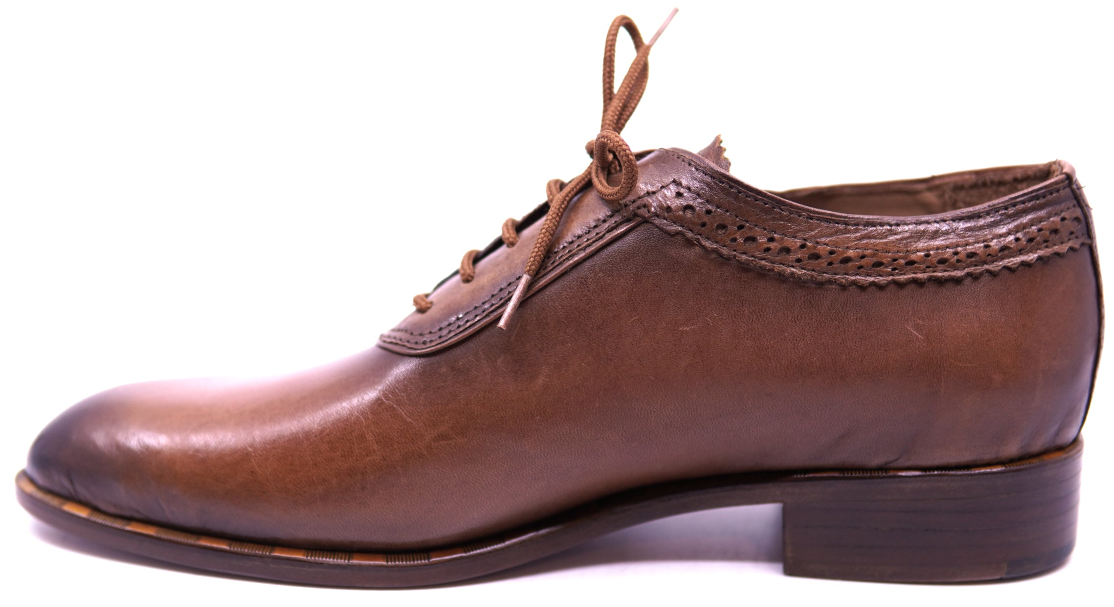 Genuine Cognac Milano Dress Shoe image 1