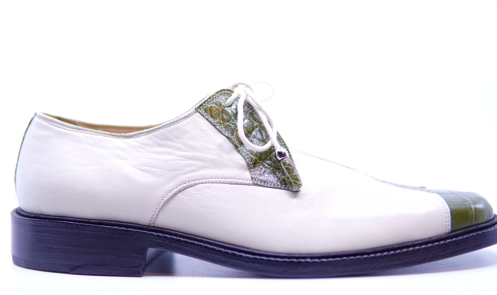 Olive Alligator & Leather US 11 image 0