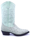 Genuine Mint Ostrich Cowboy Boots image 0