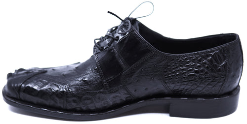 007 Ostrich & Crocodile Tail Dress Shoe image 1