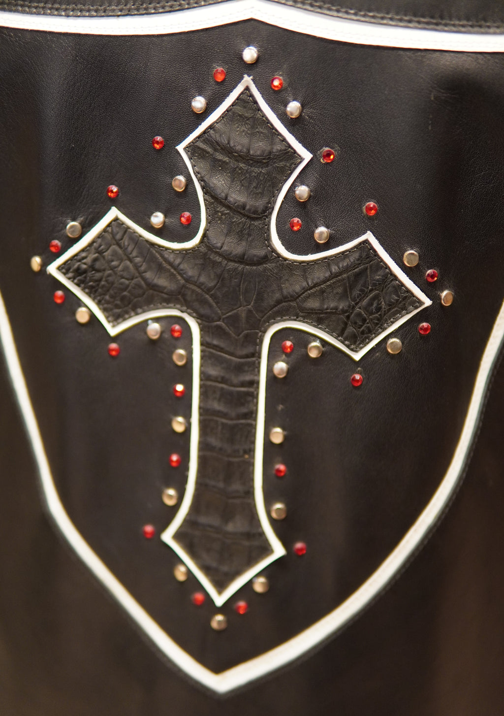 Leather Vest & Crocodile Cruises US XXL image 3