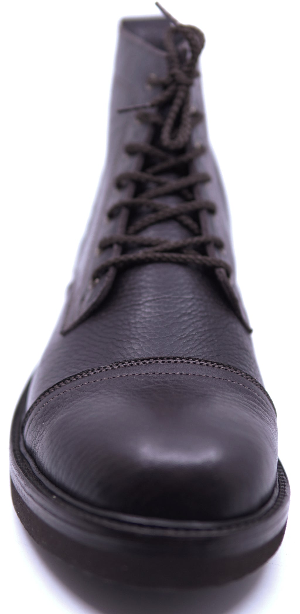 Genuine Leather Cap Toe Boots 9-US Men's image 3