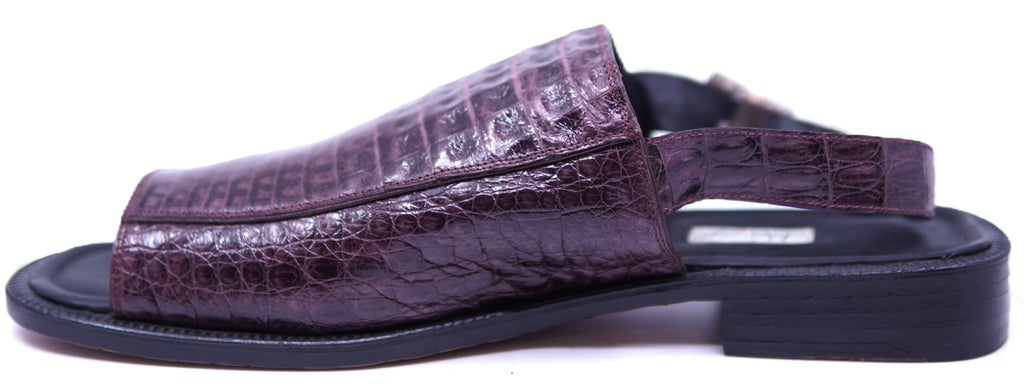 Genuine Crocodile Belly Sandals image 1