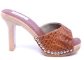 Cognac Crocodile Belly US Women's 6 image 0