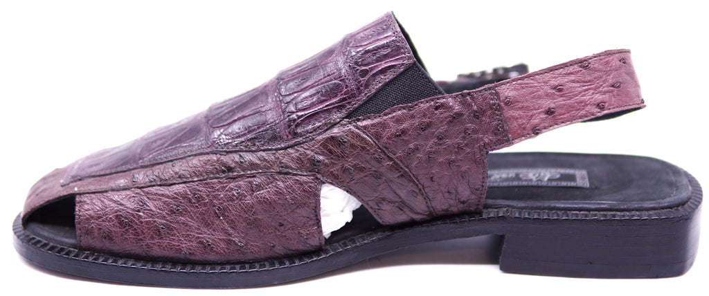 Genuine Alligator & Ostrich Sandals image 1