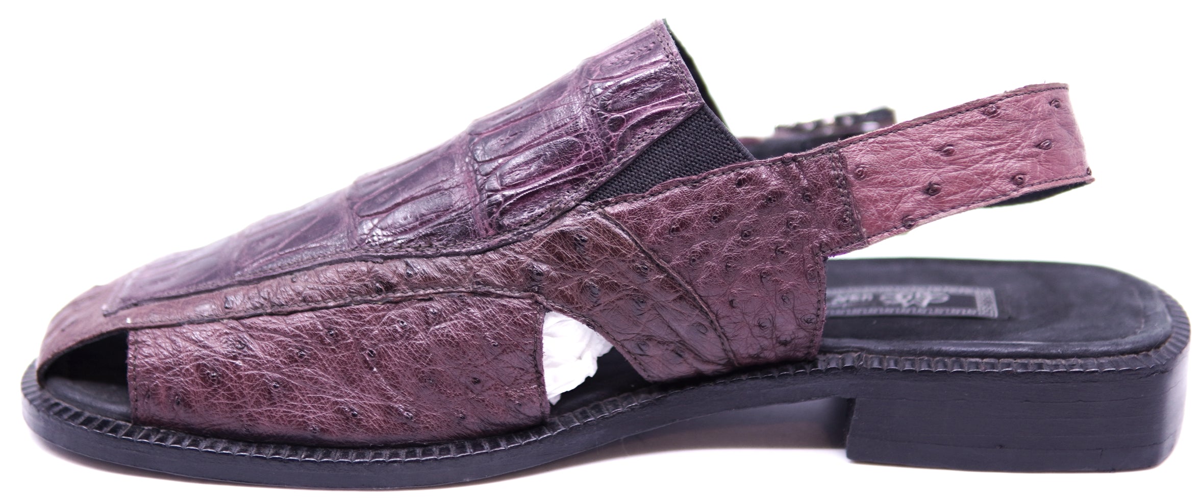 Genuine Alligator & Ostrich Sandals image 1