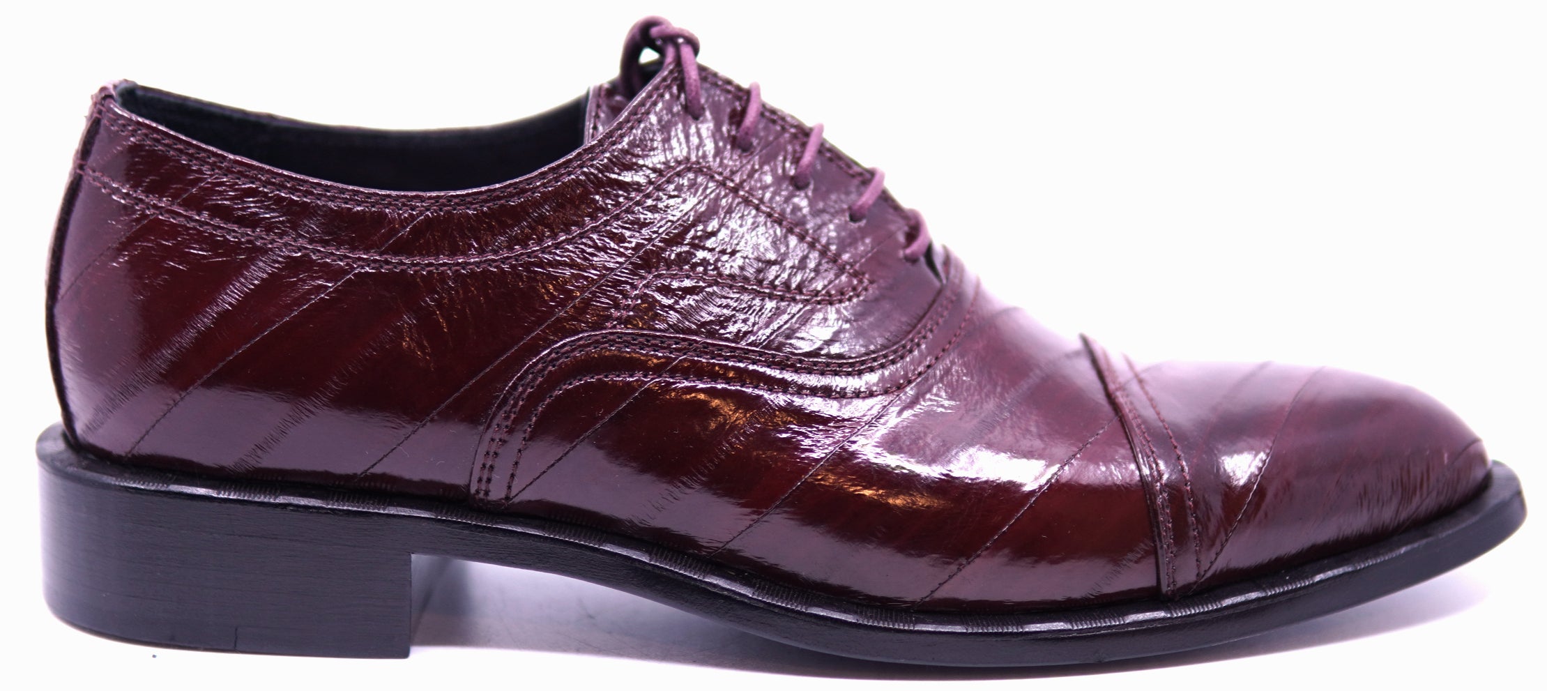Genuine Eel Cap Toe Dress Shoe image 0