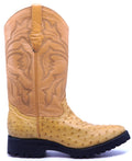 Genuine Ostrich Motorcycle Boots image 0
