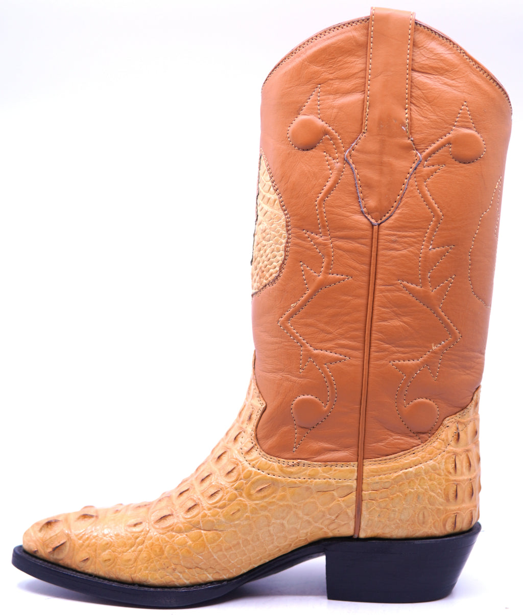 Hornback Alligator Cowboy Boots image 1