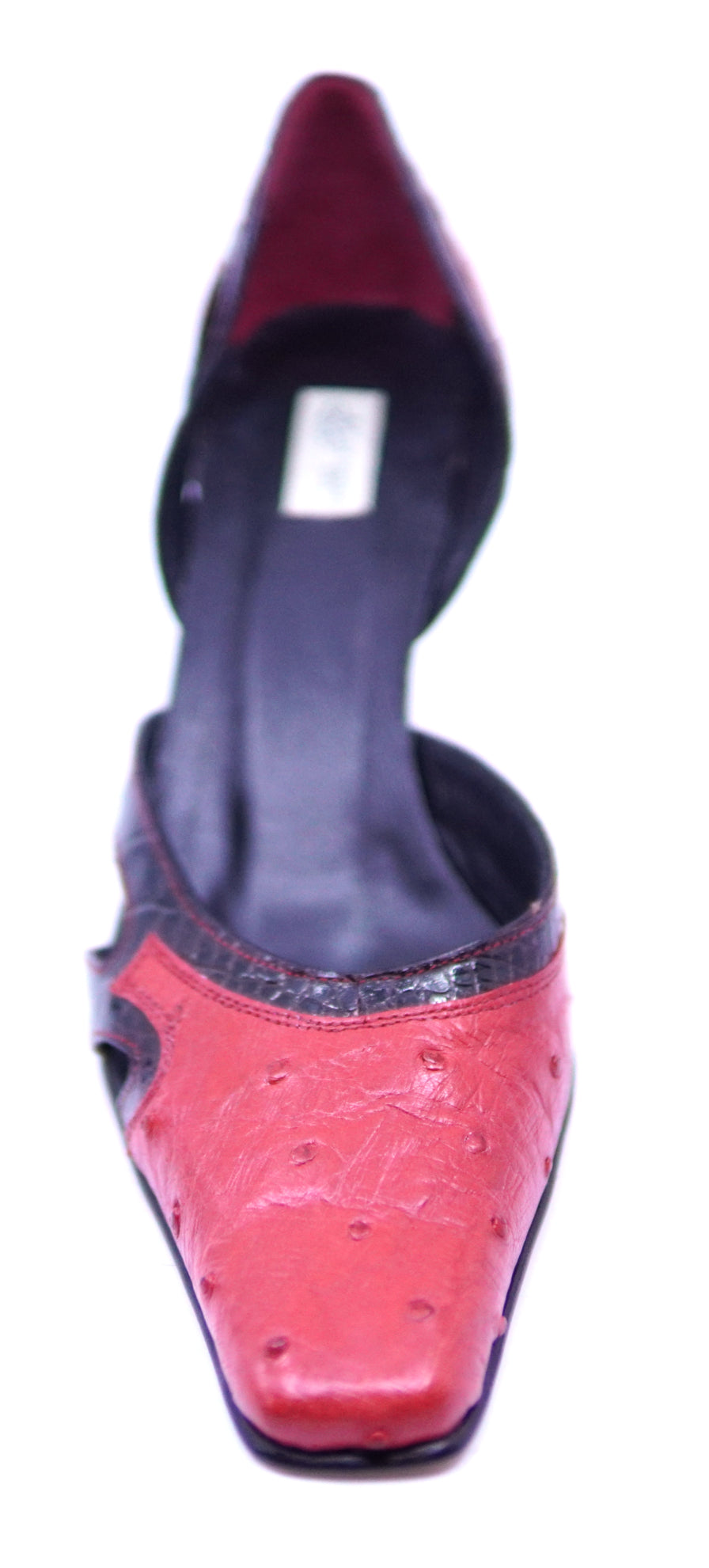 Alligator and Ostrich Heels US Women's 10 image 3