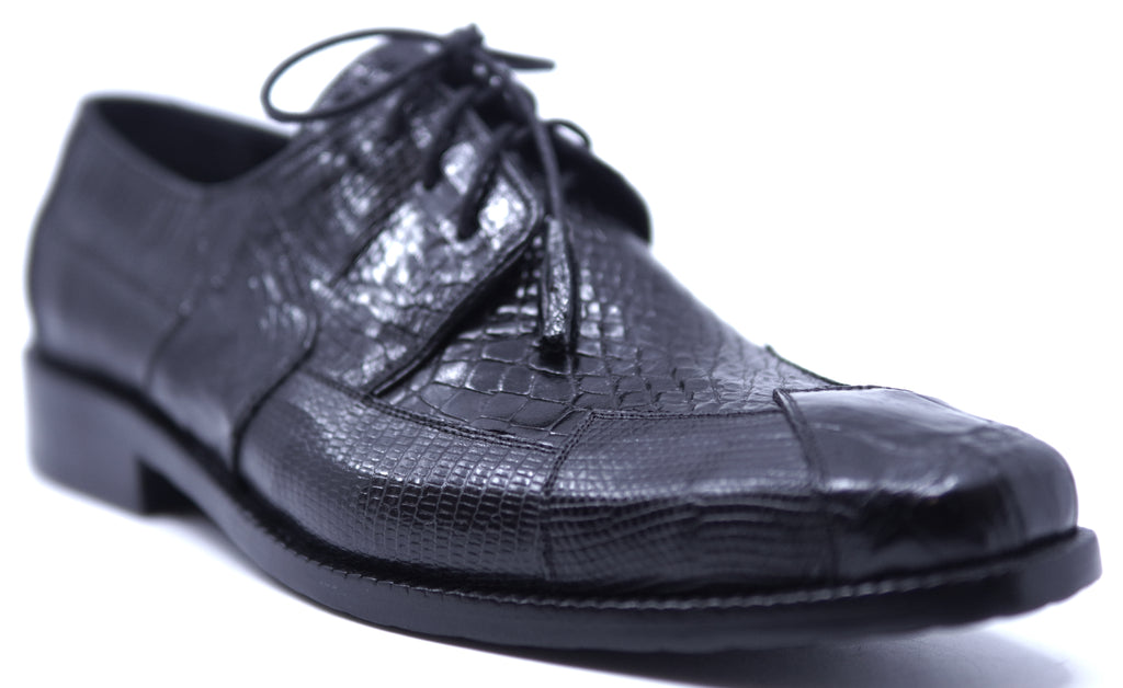 Genuine Crocodile & Lizard 007 Dress Shoe image 2