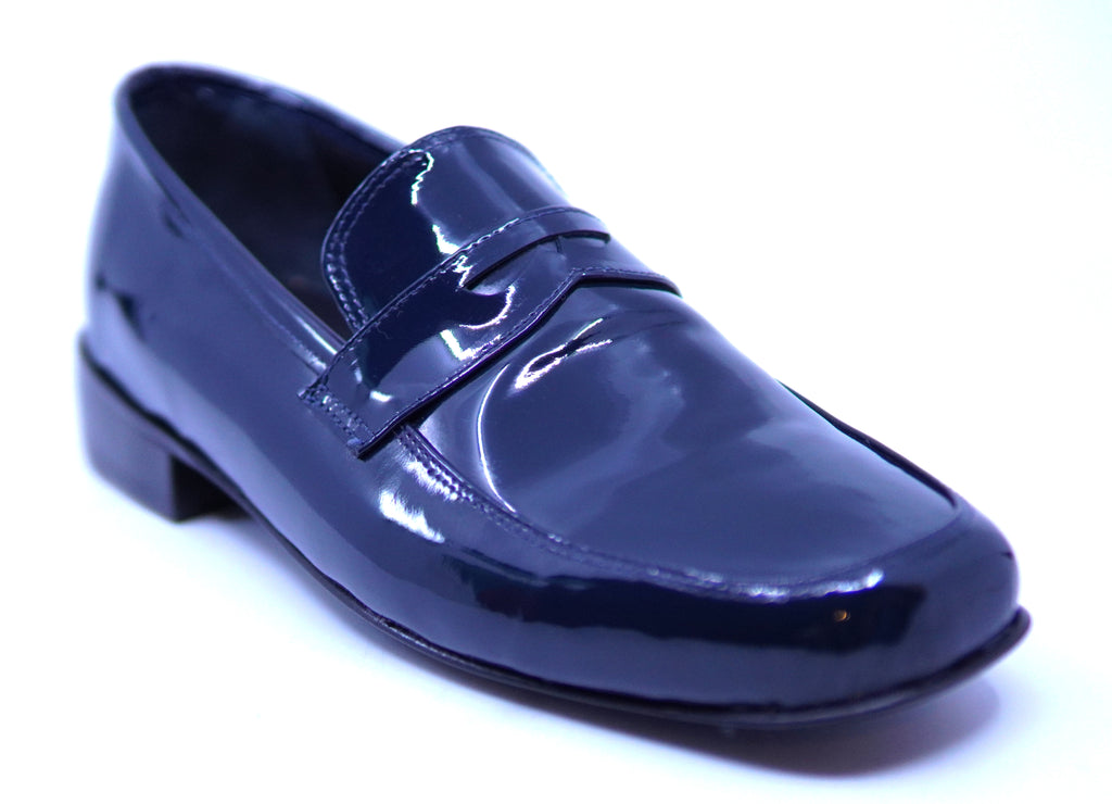 Navy Patent Loafer US 10 image 1