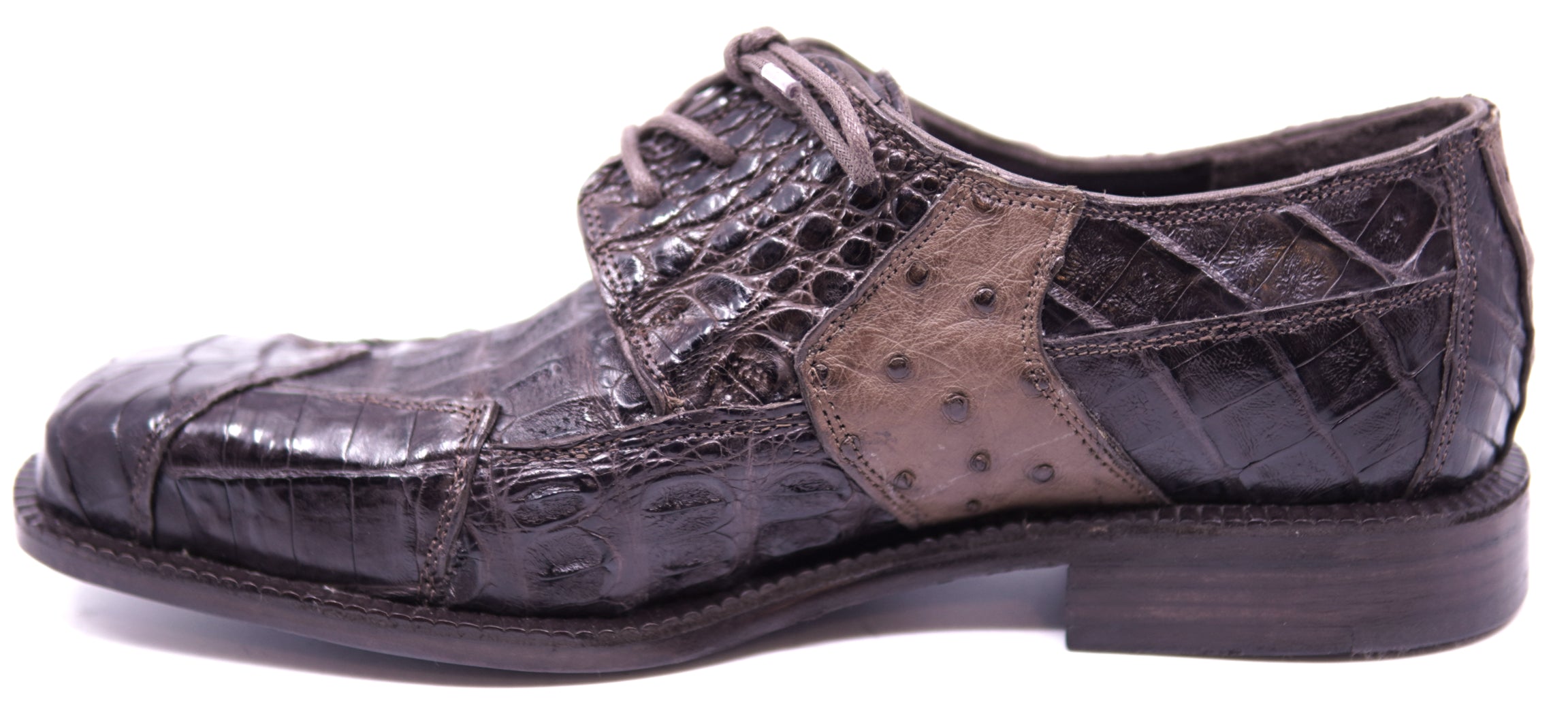 007 Crocodile & Ostrich Dress Shoe image 1