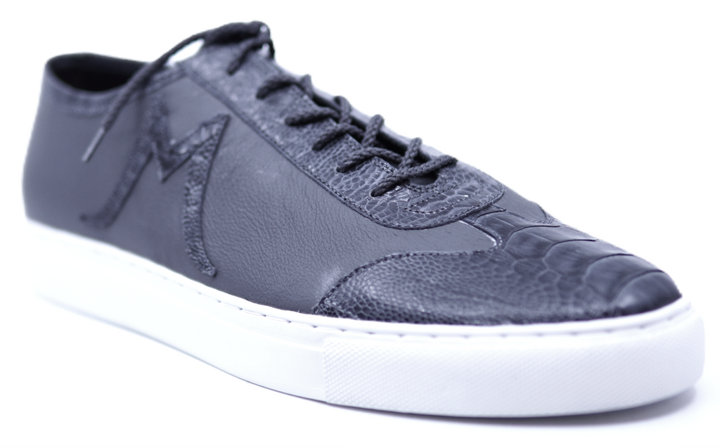 Genuine Ostrich Leg Sneaker image 2