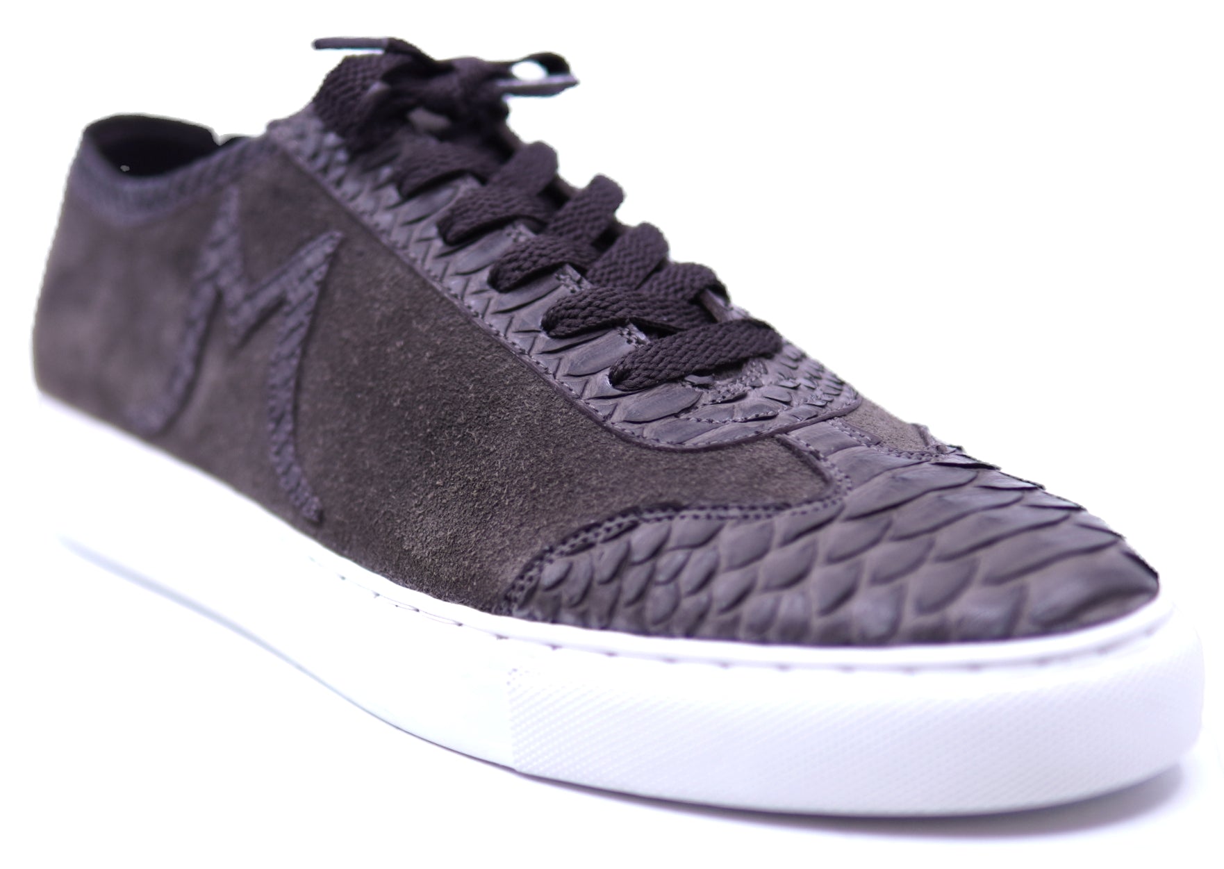 Suede & Python Sneakers image 2
