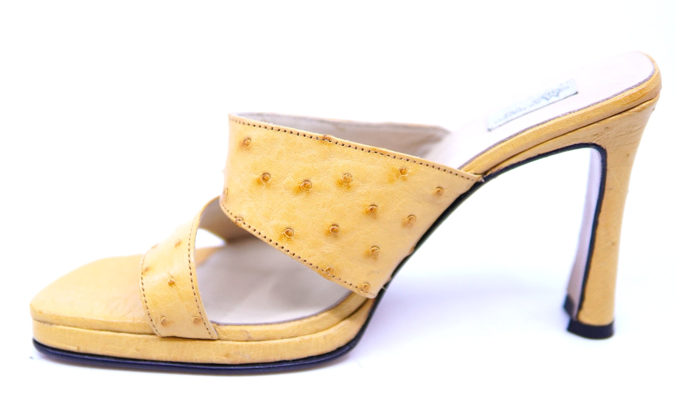 Ostrich Strap Heels US Women's 7 image 2