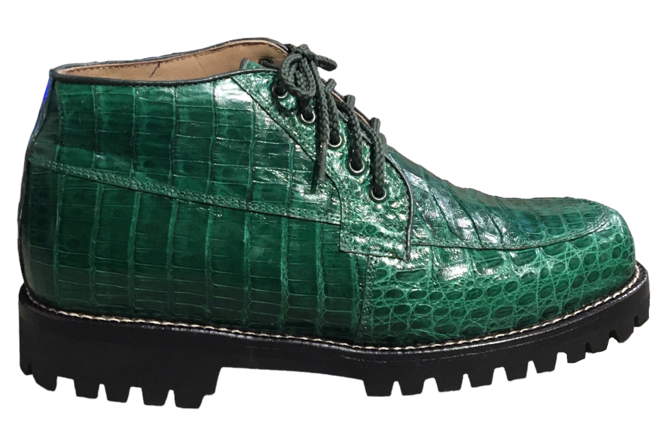 Full Caiman Belly Ankle Boot image 0