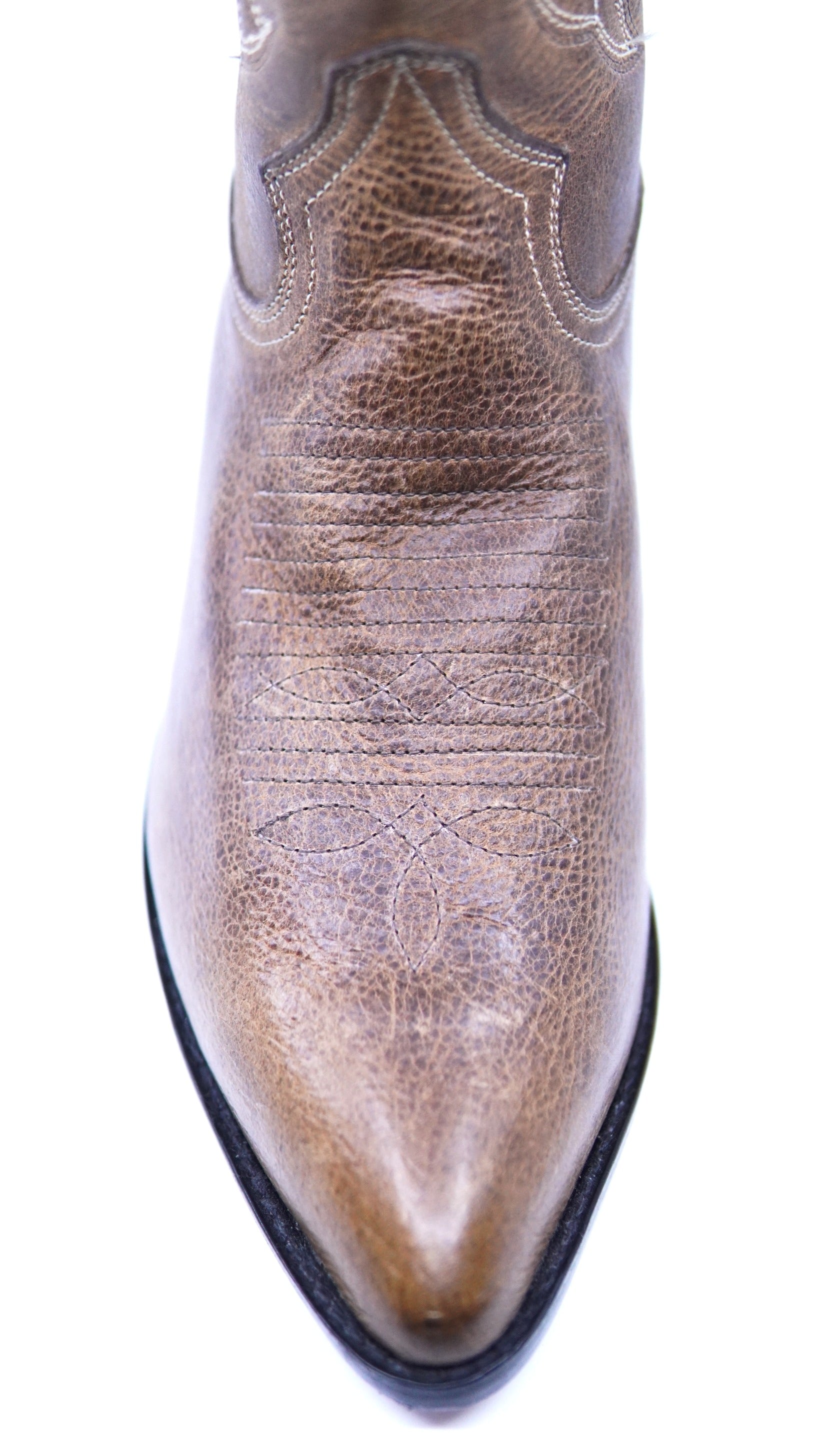 Rustic Brown Leather Boots US 11 image 1