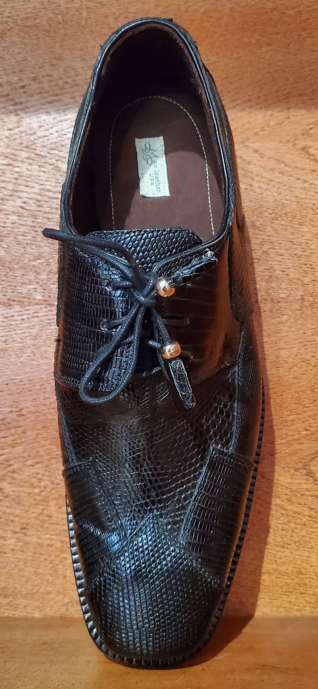 Black Lizard 007 Dress Shoe US Men's 10.5 image 2