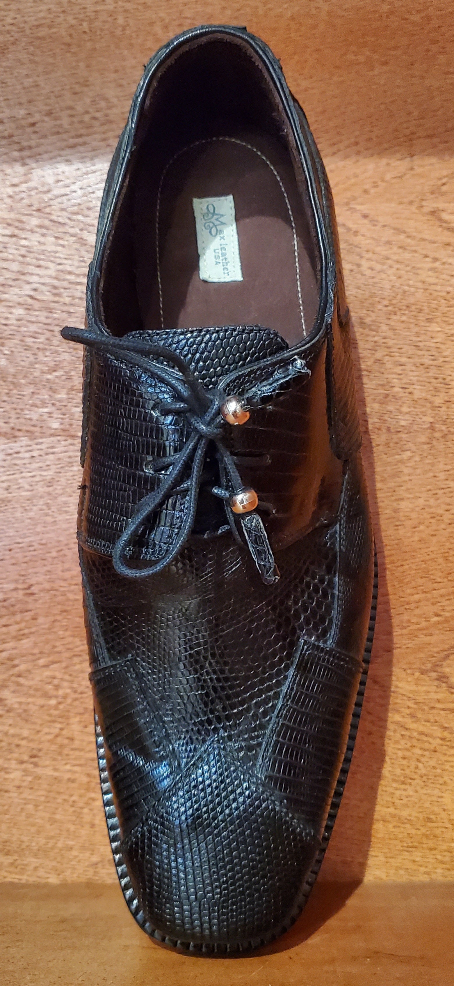 Black Lizard 007 Dress Shoe US Men's 10.5 image 2