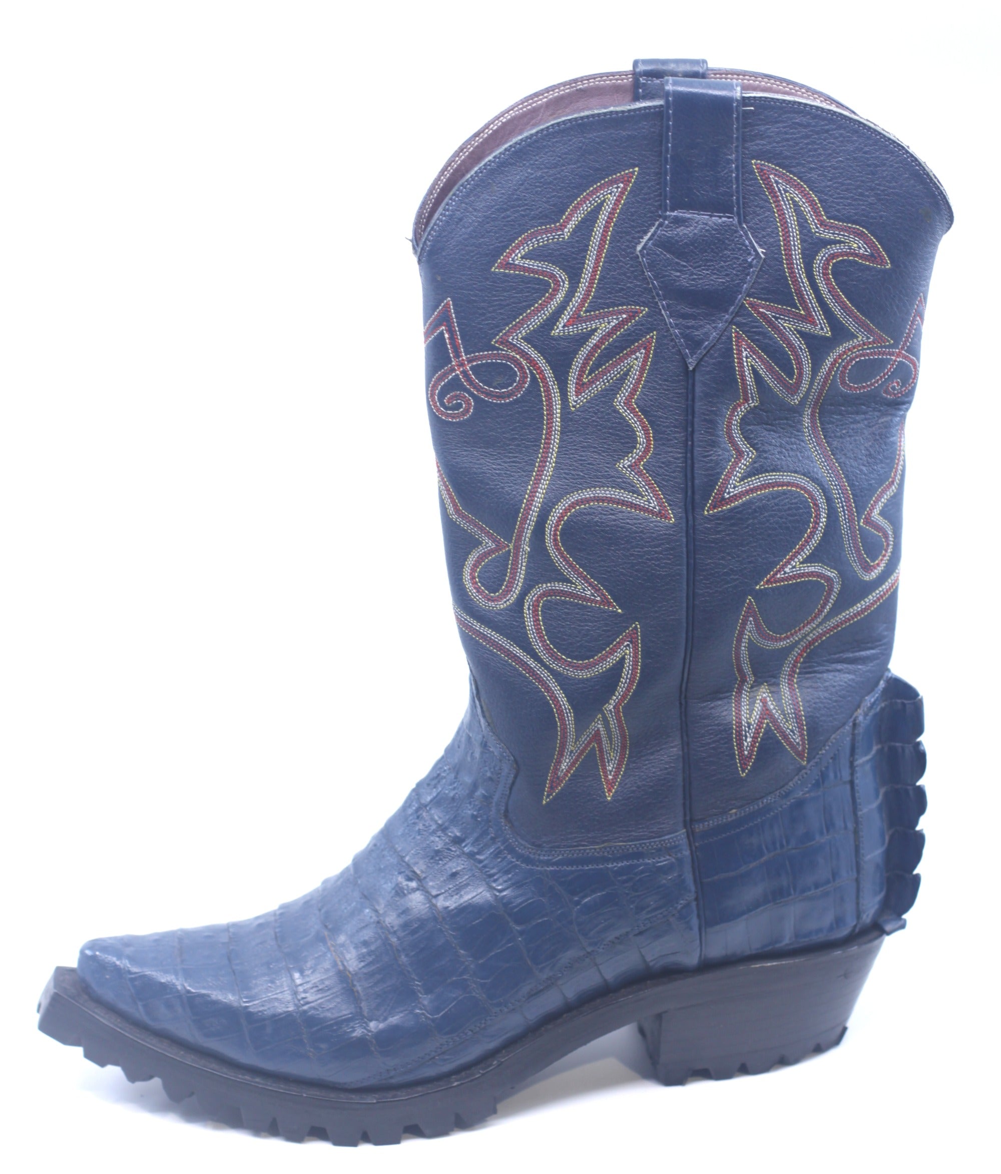 Genuine Crocodile Belly Boots US Men's 12 image 2