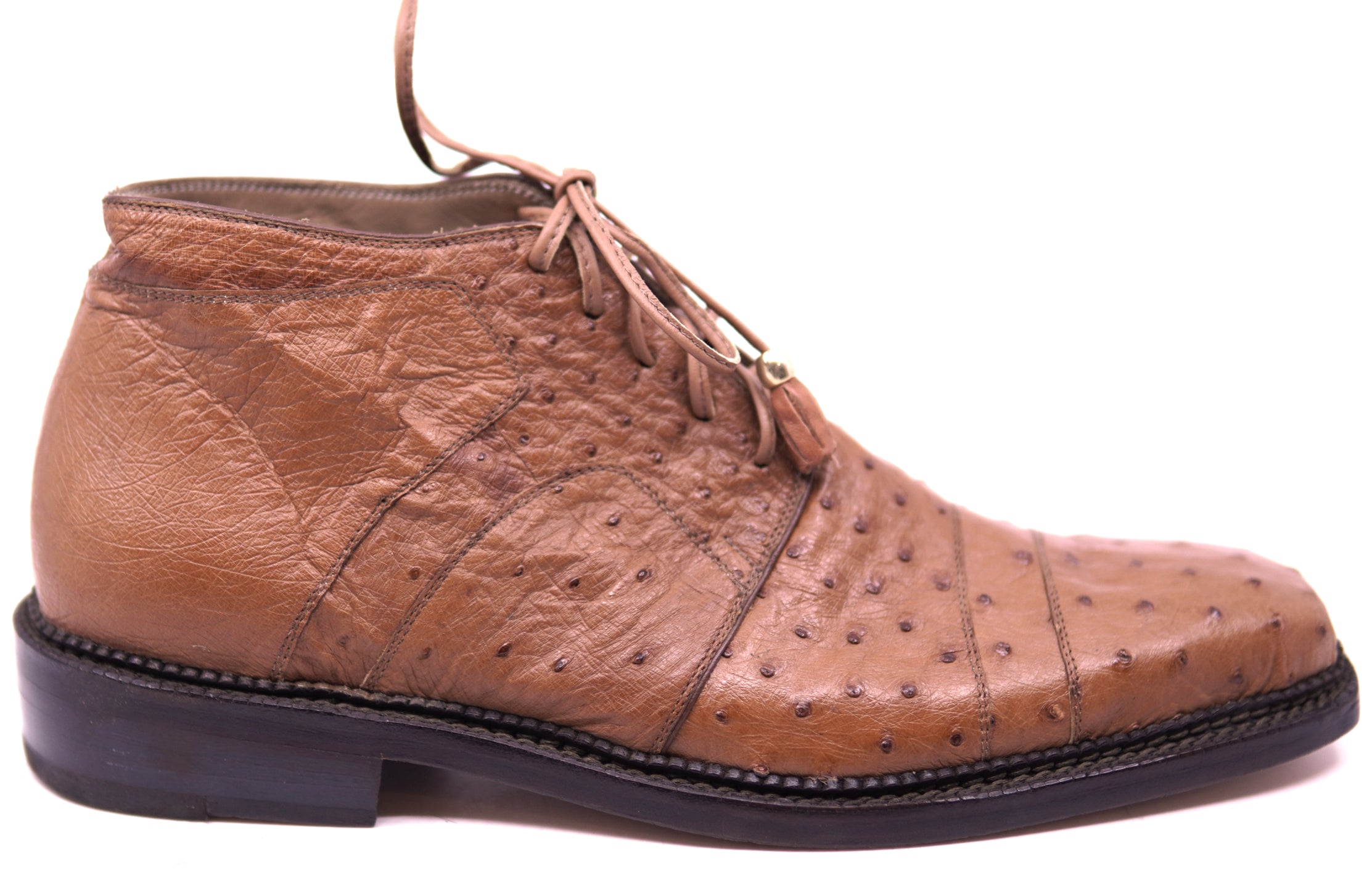 Genuine Ostrich Ankle Boots image 0